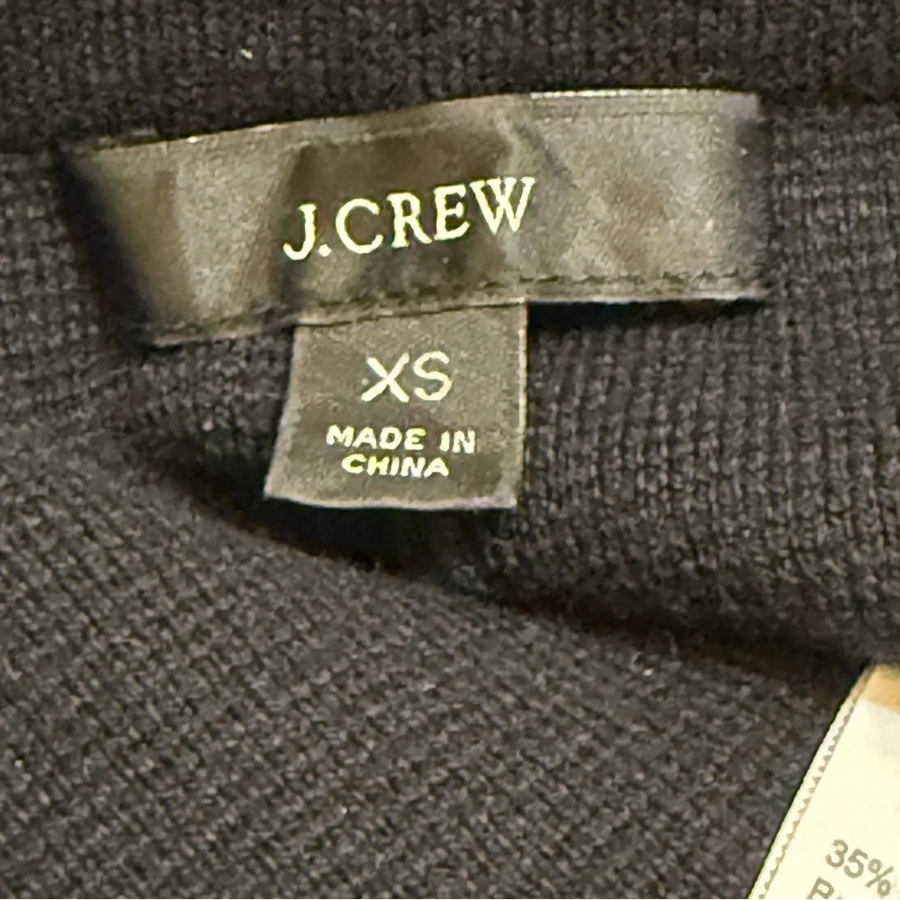 J Crew Black Knit Sweater Pant